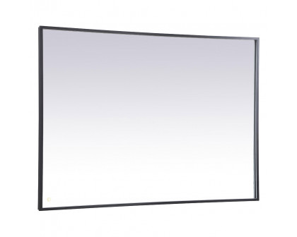 Elegant Wall Mirror - Black, D 60", H 42" (MRE64260BK)