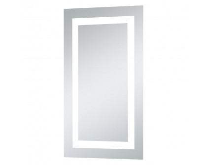 Elegant Wall Mirror - Clear, D 18", H 30" (MRE71830)