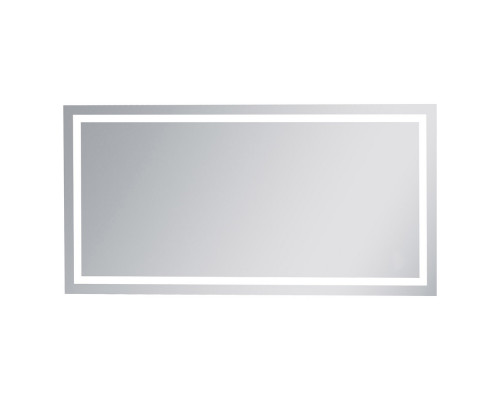 Elegant Wall Mirror - Clear, D 32", H 72" (MRE73272)