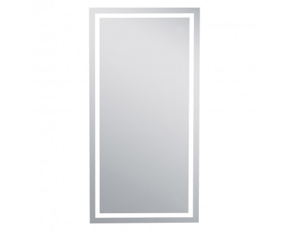 Elegant Wall Mirror - Clear, D 36", H 72" (MRE73672)