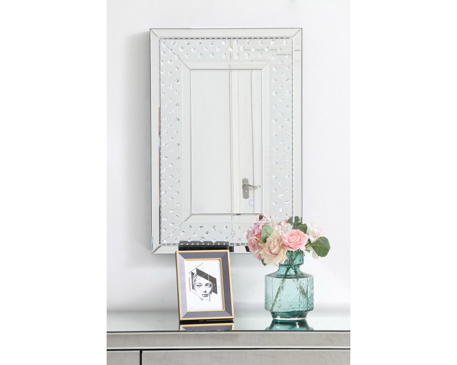 Elegant Wall Mirror - Clear, L 20" (MRE92030)