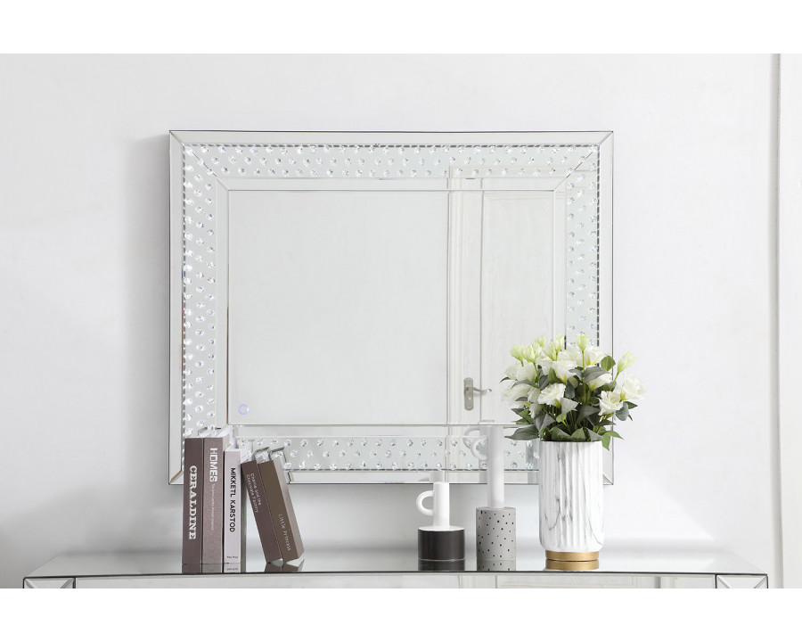 Elegant Wall Mirror - Clear, D 32", H 40" (MRE93240)