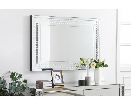 Elegant Wall Mirror - Clear, D 32", H 48" (MRE93248)