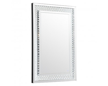 Elegant Wall Mirror - Clear, D 32", H 48" (MRE93248)