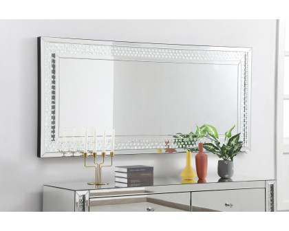 Elegant Wall Mirror - Clear, D 32", H 72" (MRE93272)