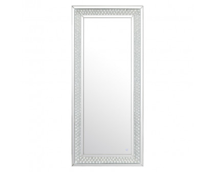 Elegant Wall Mirror - Clear, D 32", H 72" (MRE93272)