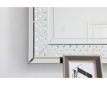 Elegant Wall Mirror - Clear, D 36", H 48" (MRE93648)