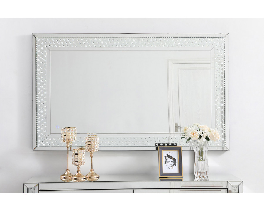 Elegant Wall Mirror - Clear, D 36", H 60" (MRE93660)