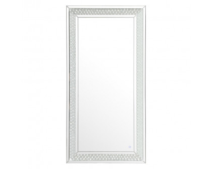 Elegant Wall Mirror - Clear, D 36", H 72" (MRE93672)