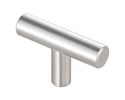 Elegant Quinn 1 Drawer Pull, Set of 10 - Brushed Nickel (PL400-1-NK-10PK)