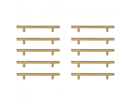 Elegant - Quinn 3 Drawer Pull, Set of 10 (PNT-PL400-3)