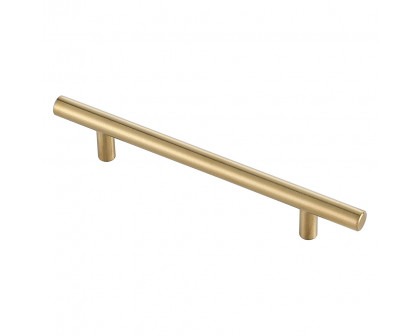 Elegant Quinn 3 Drawer Pull, Set of 10 - Brass, L 7.6" (PL400-5-BR-10PK)