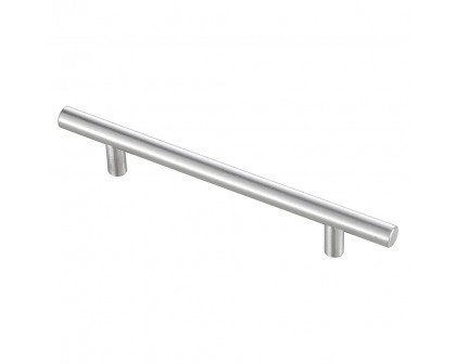 Elegant Quinn 3 Drawer Pull, Set of 10 - Brushed Nickel, L 7.6" (PL400-5-NK-10PK)