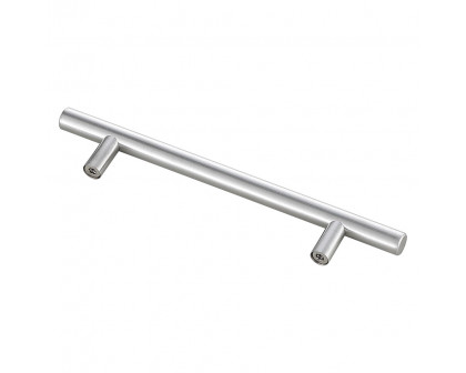 Elegant Quinn 3 Drawer Pull, Set of 10 - Brushed Nickel, L 7.6" (PL400-5-NK-10PK)