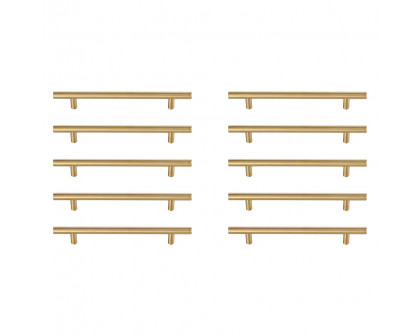 Elegant - Quinn 3 Drawer Pull, Set of 10 (PNT-PL400-3)