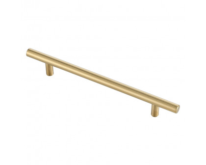 Elegant Quinn 3 Drawer Pull, Set of 10 - Brass, L 8.8" (PL400-6-BR-10PK)