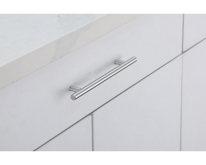 Elegant Quinn 3 Drawer Pull, Set of 10 - Brushed Nickel, L 8.8" (PL400-6-NK-10PK)