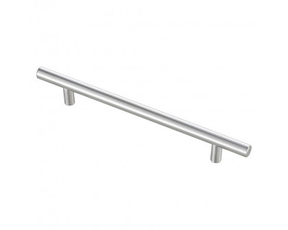 Elegant Quinn 3 Drawer Pull, Set of 10 - Brushed Nickel, L 8.8" (PL400-6-NK-10PK)