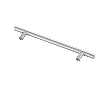 Elegant Quinn 3 Drawer Pull, Set of 10 - Brushed Nickel, L 8.8" (PL400-6-NK-10PK)