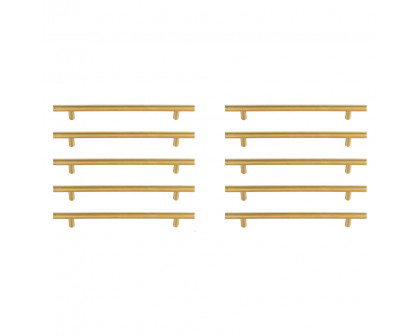 Elegant - Quinn 3 Drawer Pull, Set of 10 (PNT-PL400-3)