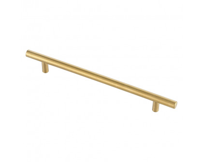 Elegant Quinn 3 Drawer Pull, Set of 10 - Brass, L 10.1" (PL400-7-BR-10PK)