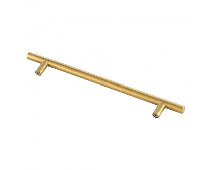 Elegant Quinn 3 Drawer Pull, Set of 10 - Brass, L 10.1" (PL400-7-BR-10PK)