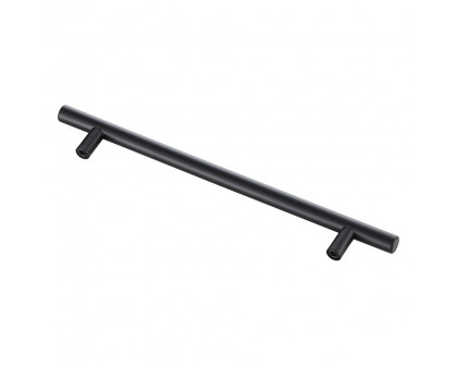 Elegant Quinn 3 Drawer Pull, Set of 10 - Matte Black, L 10.1" (PL400-7-MB-10PK)