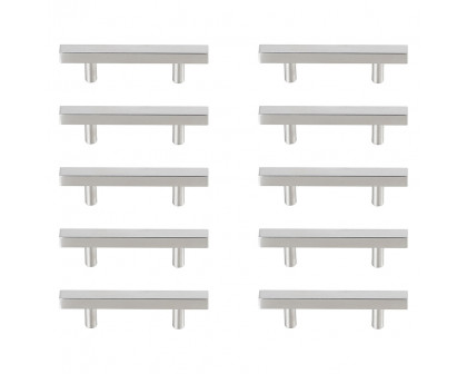 Elegant - Quinn 3 Drawer Pull, Set of 10 (PNT-PL402-3)