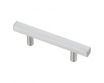 Elegant Quinn 3 Drawer Pull, Set of 10 - Brushed Nickel, L 5" (PL402-3-NK-10PK)