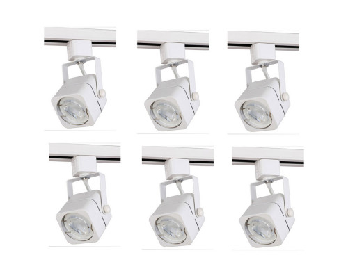 Elegant Commercial Ceiling Light - White (TKH200MW-6PK)