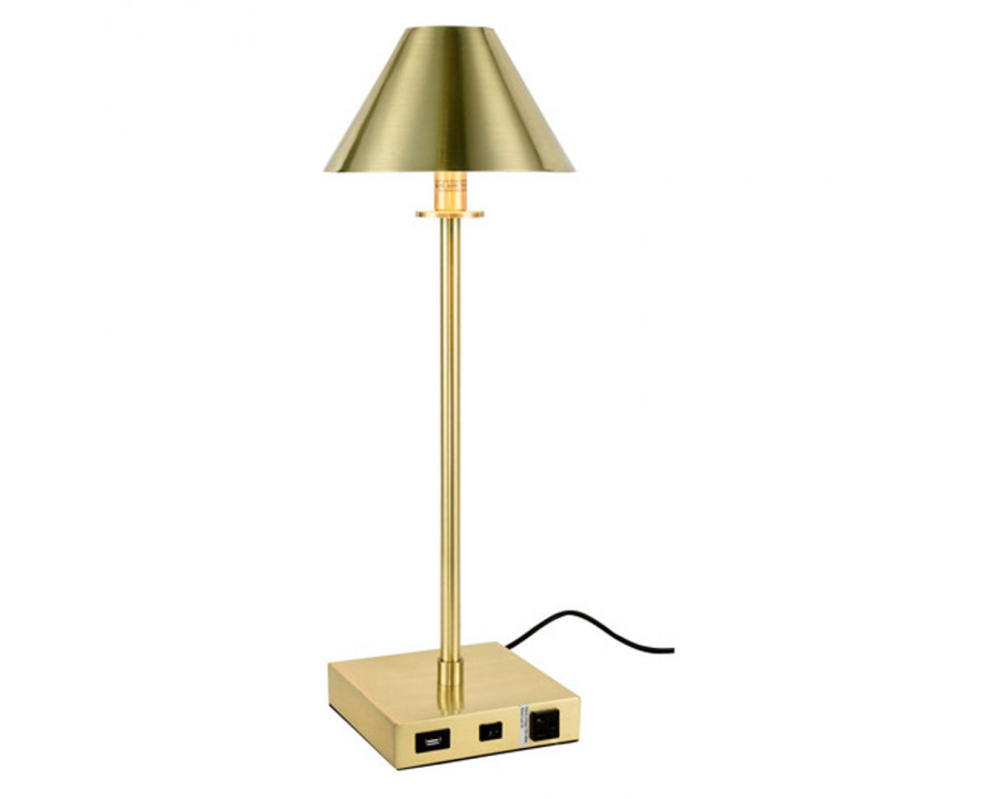 Elegant - Brio 25" Tall 1 Light Buffet Style Desk Lamp (TL3004)