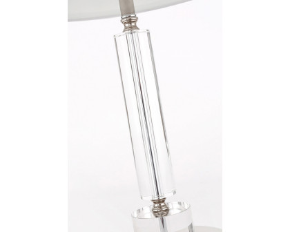 Elegant Deco 1 Light Table Lamp - Polished Nickel (TL3023PN)