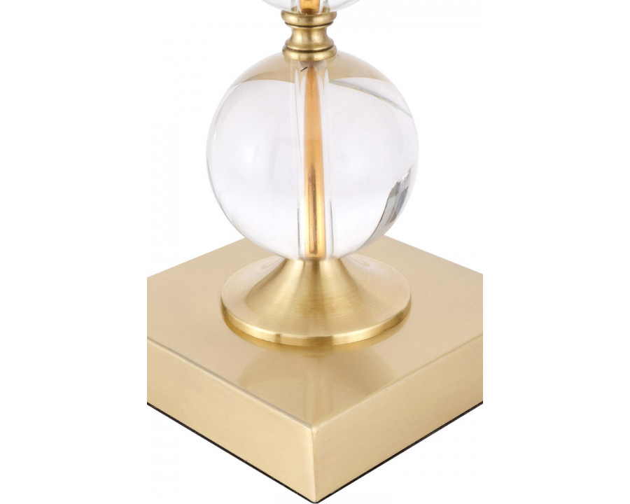 Elegant Table Lamp - Brushed Brass (TL3027BR)