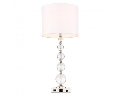 Elegant Table Lamp - Polished Nickel (TL3027PN)