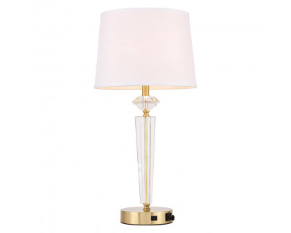 Elegant Table Lamp - Brushed Brass (TL3030BR)