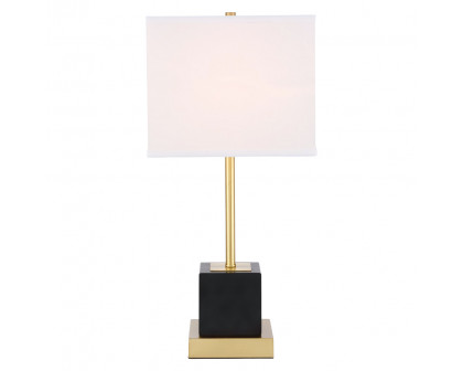 Elegant Lana 1 Light Table Lamp - Brushed Brass (TL3037BR)