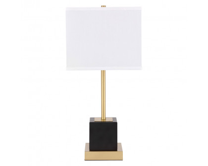 Elegant Lana 1 Light Table Lamp - Brushed Brass (TL3037BR)