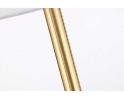 Elegant Laurent 1 Light Table Lamp - Brushed Brass (TL3038BR)