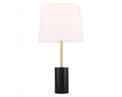 Elegant Laurent 1 Light Table Lamp - Brushed Brass (TL3038BR)