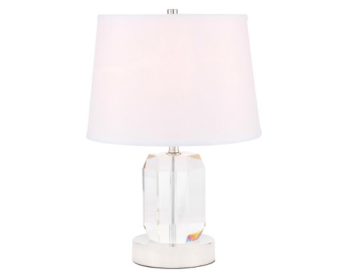 Elegant Wendolyn 1 Light Table Lamp - Polished Nickel (TL3047PN)