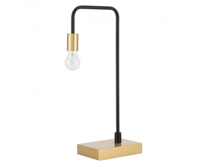 Elegant Marceline 1 Light Table Lamp - Black (TL3048BK)