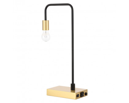 Elegant Marceline 1 Light Table Lamp - Black (TL3048BK)