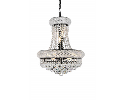 Elegant Pendant Light - Black, L 16" (V1800D16BK-RC)