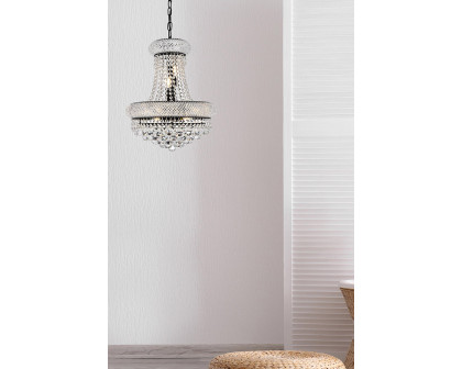 Elegant Pendant Light - Black, L 16" (V1800D16BK-RC)