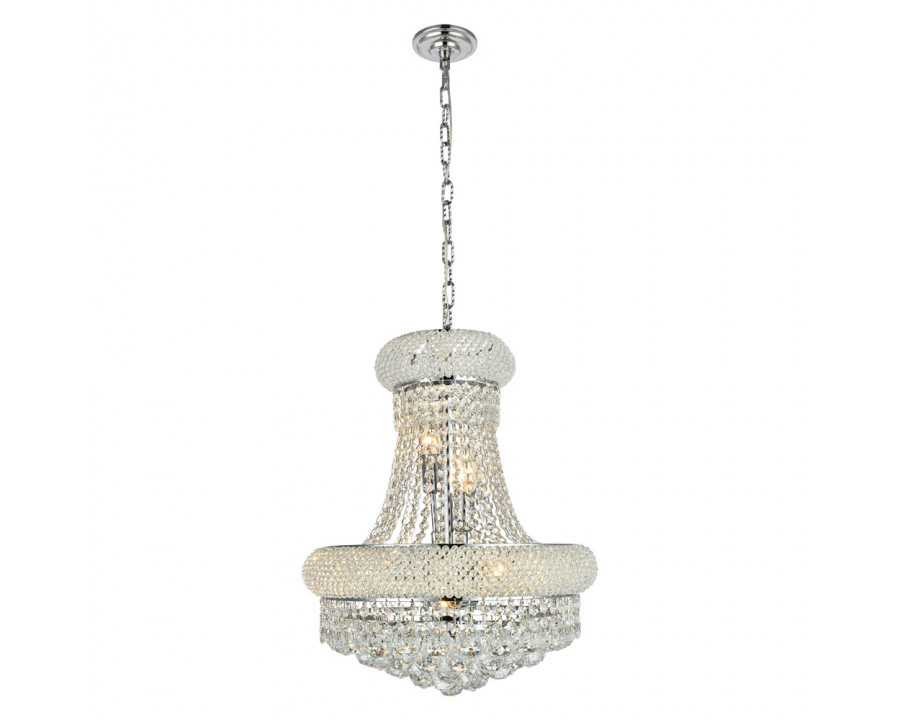 Elegant Pendant Light - Chrome/EC, L 16" (V1800D16C-EC)