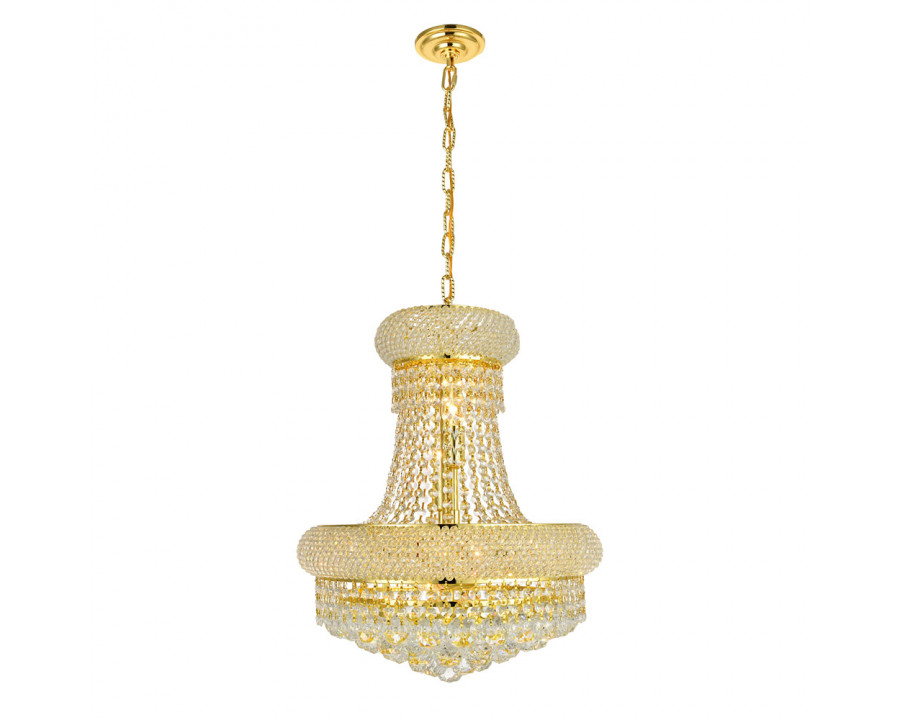 Elegant Pendant Light - Gold, L 16" (V1800D16G-RC)