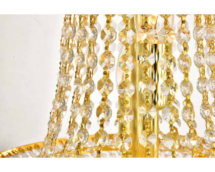 Elegant Pendant Light - Gold, L 16" (V1800D16G-RC)