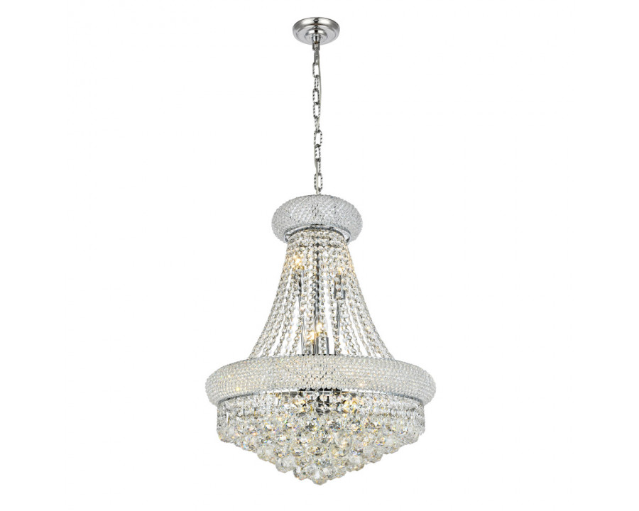 Elegant Pendant Light - Chrome/EC, L 20" (V1800D20C-EC)