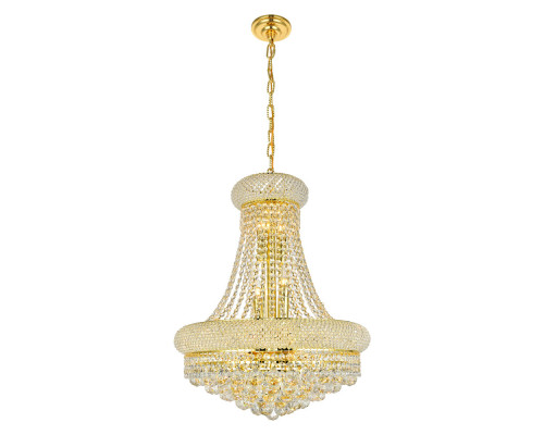 Elegant Pendant Light - Gold, L 20" (V1800D20G-EC)