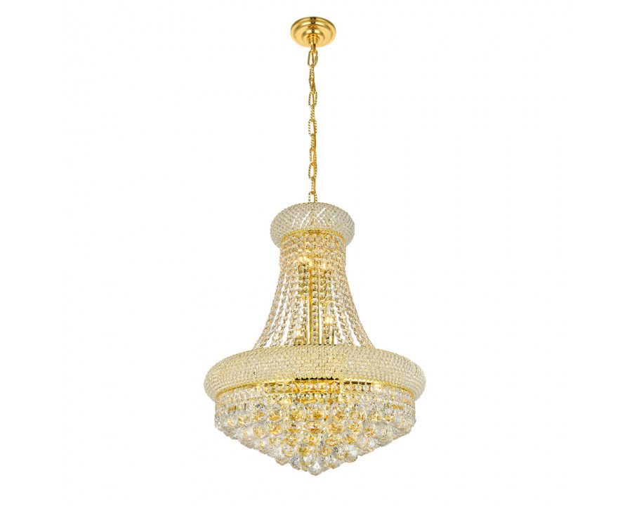 Elegant Pendant Light - Gold, L 20" (V1800D20G-EC)